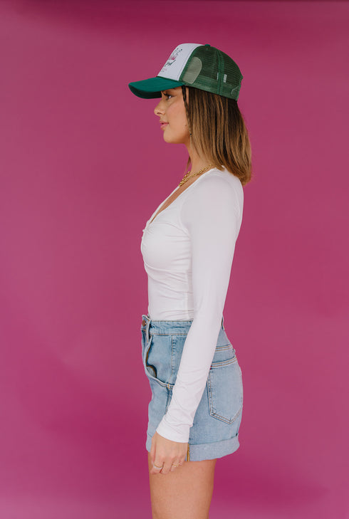 Barbie Moment Top// White